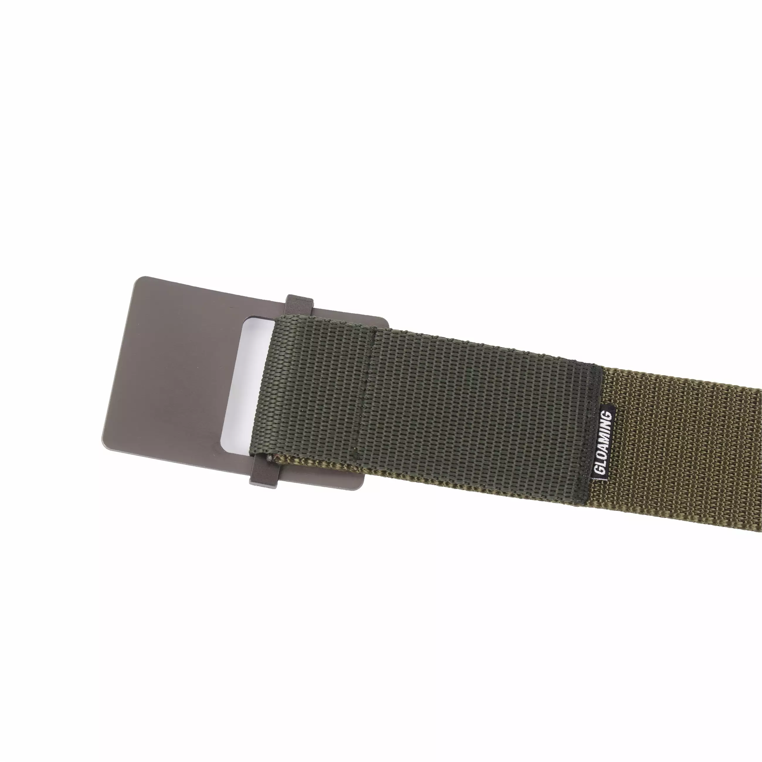 Gloaming Mottoo Olive Ikat Pinggang Pria Kanvas Original Gloaming Belt