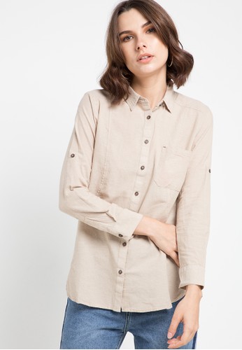 Jual Novel Mice Bodyfit Button Up Shirt Original Zalora Indonesia