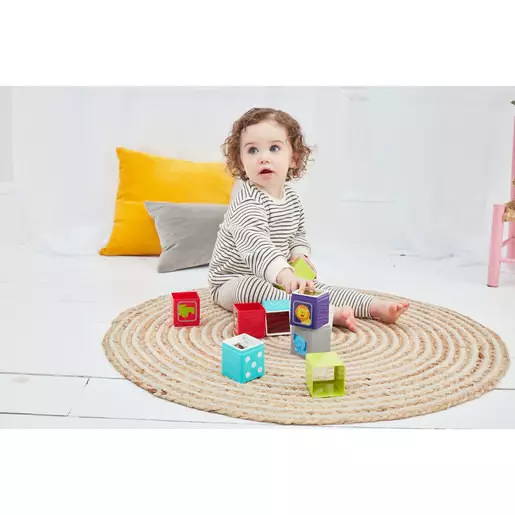 ELC Jungle Wonder Cubes - Mainan Edukasi Anak Bayi