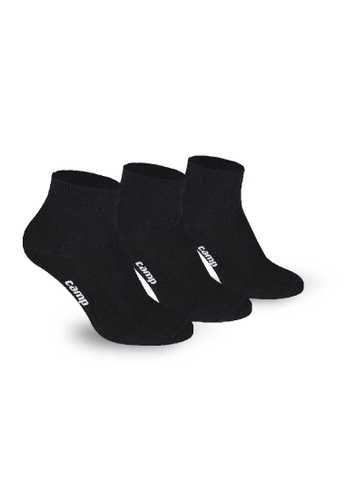 Burlington Camp Men's Cotton Lite Casual No Show Socks 3 pairs in a ...