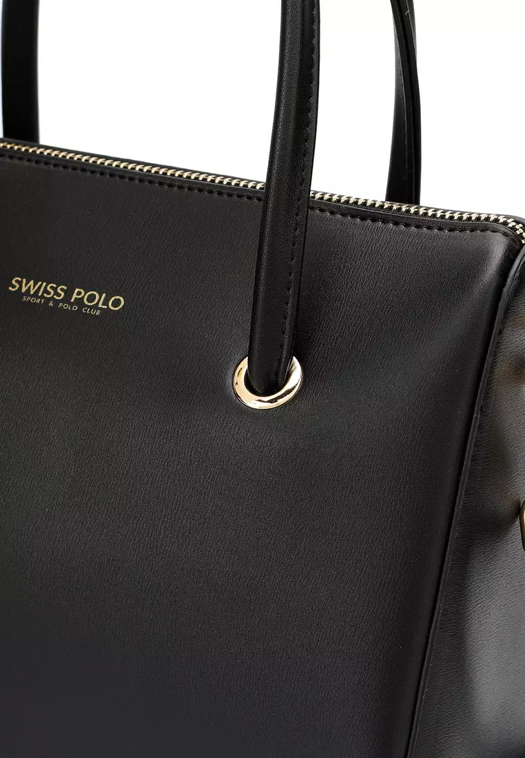 Women's Top Handle Bag / Sling Bag / Crossbody Bag (手拿袋 / 斜孭袋) - 黑色