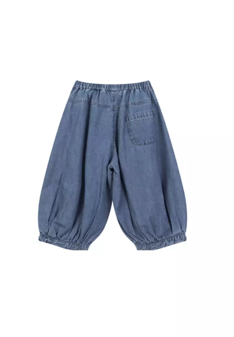 Wide Leg Pants With Bow Belt Design