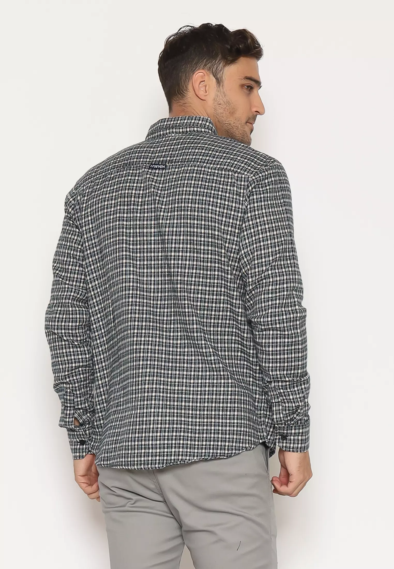 Jual 17seven Original 17SEVEN Kemeja Flanel 0228TRASH Original 2025