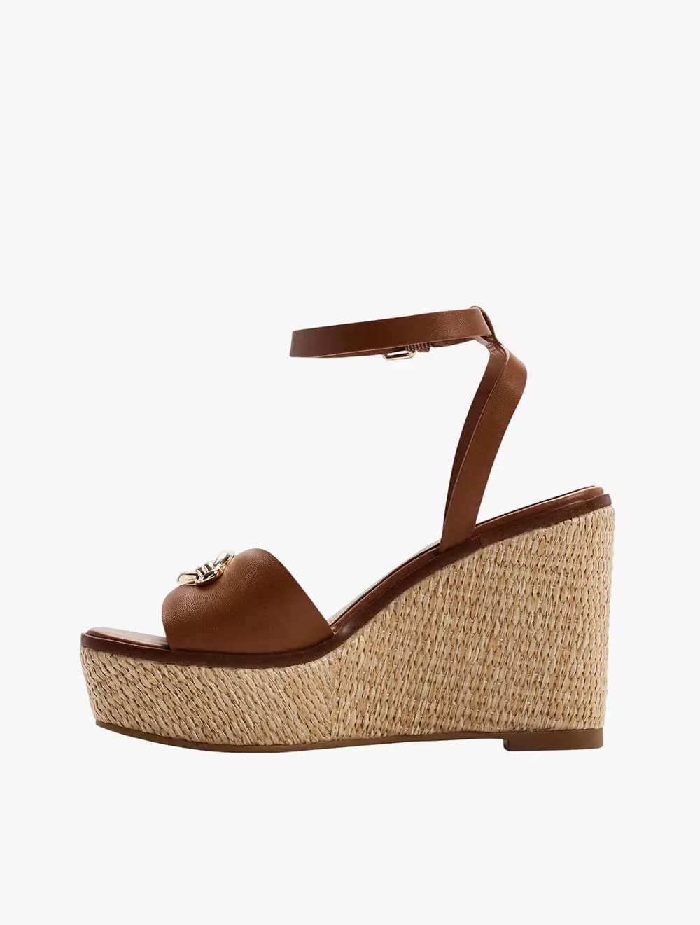 Aldo Carrabririel Women's Wedge Sandals - Medium Brown
