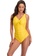 Its Me yellow solid color one-piece swimsuit 1A6F5US360B85CGS_4