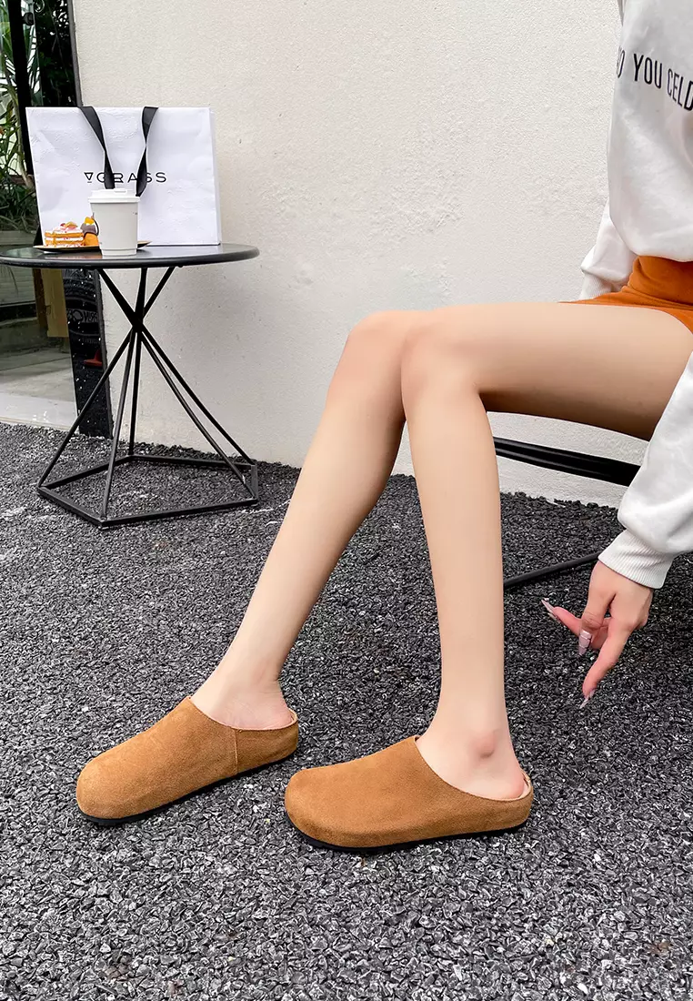 Cow Suede Slipper WW959-19