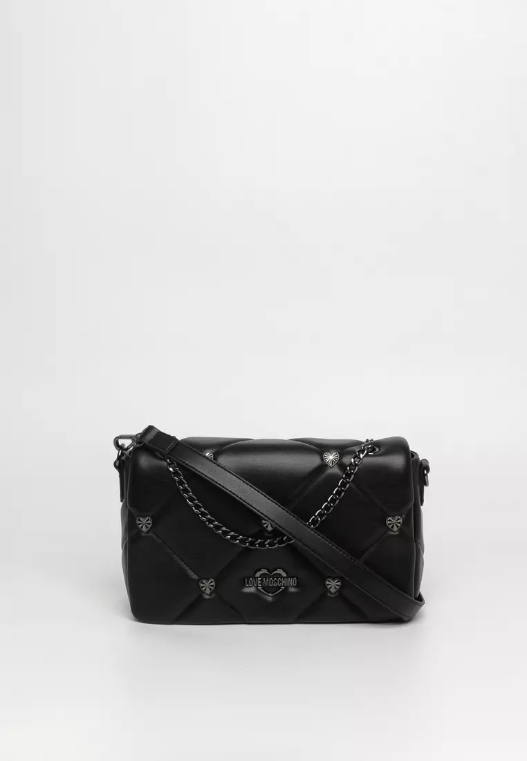 Love crossbody with online chain