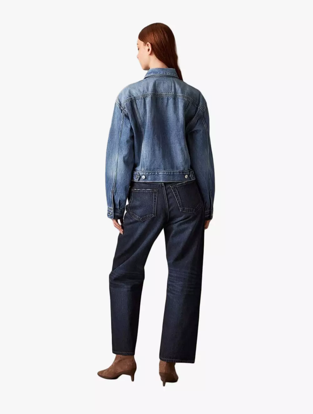 Calvin Klein - 90s Aurora Trucker Jacket - Blue - blue