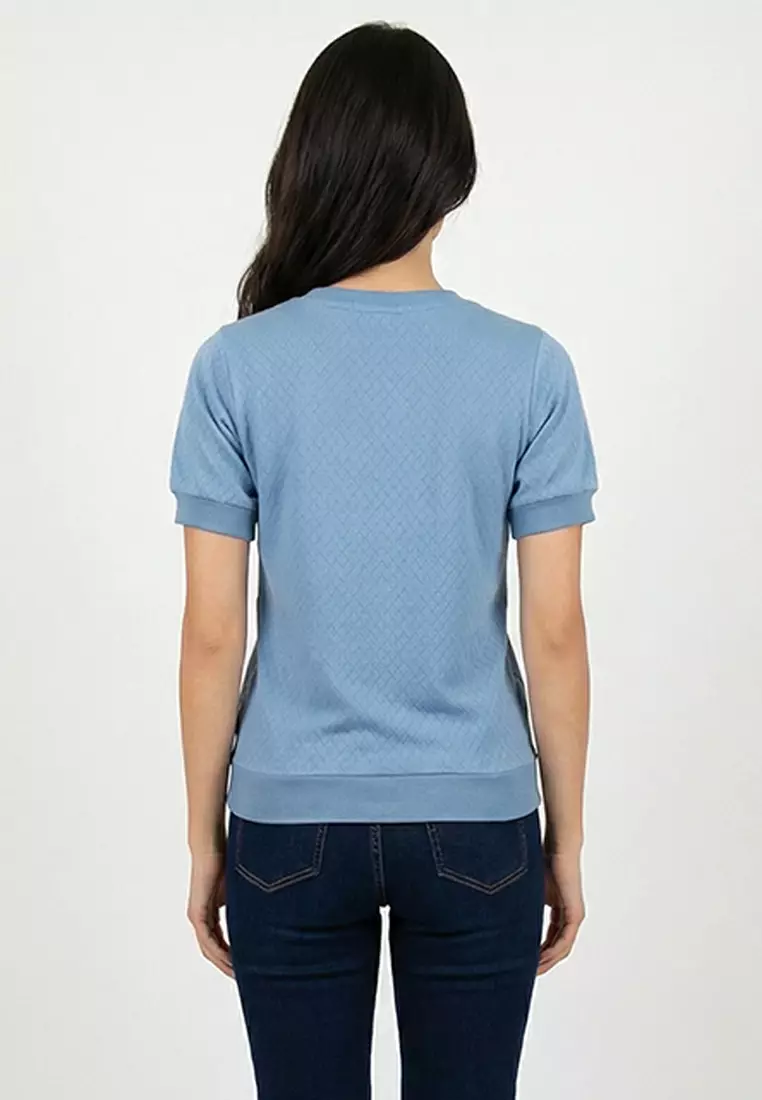 Jeisha Textured Jacquard Top