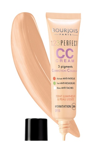 Buy Bourjois Bourjois 123 Perfect Colour Correcting Cream Foundation 33 Rose Beige Online On Zalora Singapore