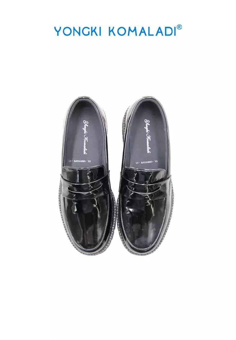 [ ORIGINAL ] YONGKI KOMALADI LOAFERS OL-OBR11378-23 HITAM