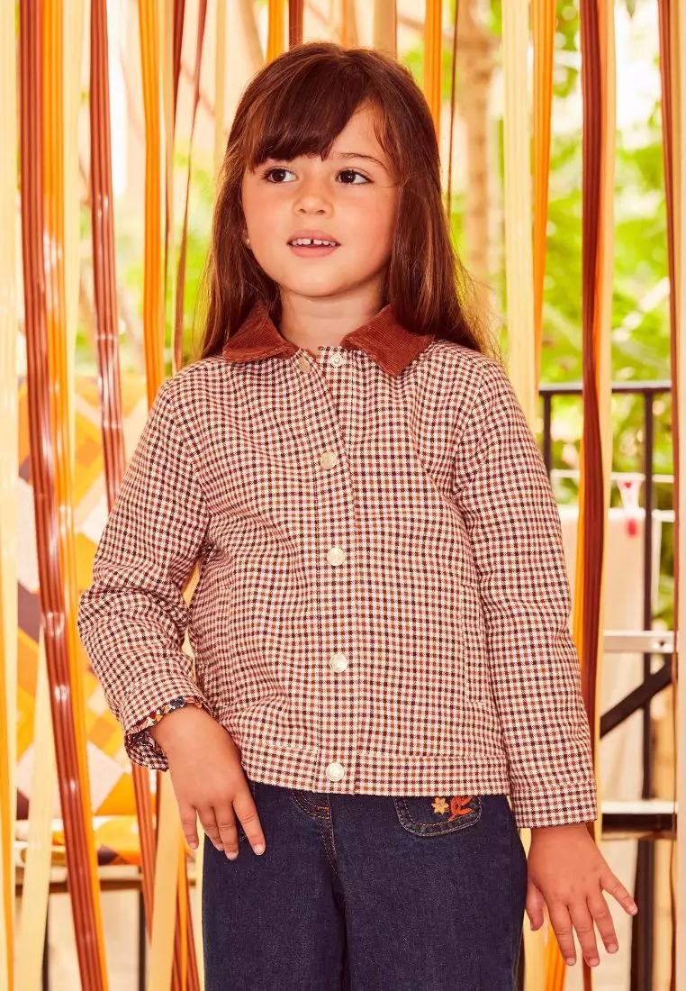 Brown Check Jacket