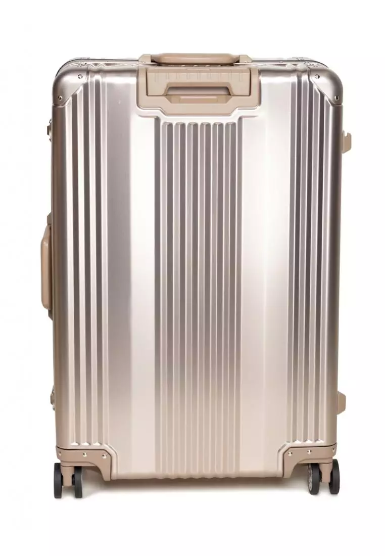 Aluminum Series 1510-70 Champagne Gold (Frame Type) - Large - TSA Luggage