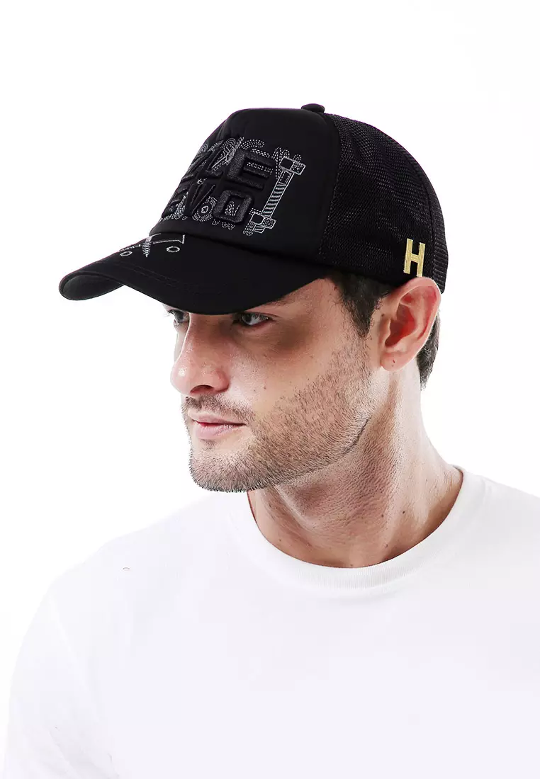 Jahari Aksesoris Fashion Topi Baseball Pria Wanita Adjustable Strap Material Cotton ORIGINAL - Black