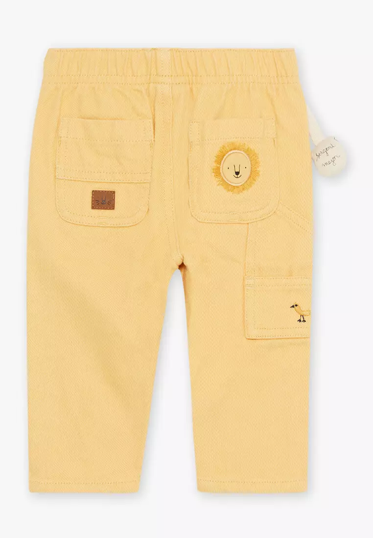 Yellow Twill Pants