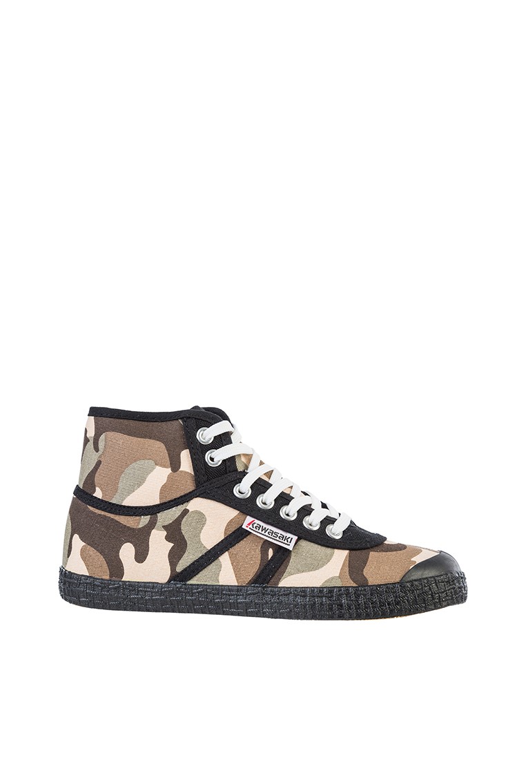 Camo Boot Canvas Sneakers