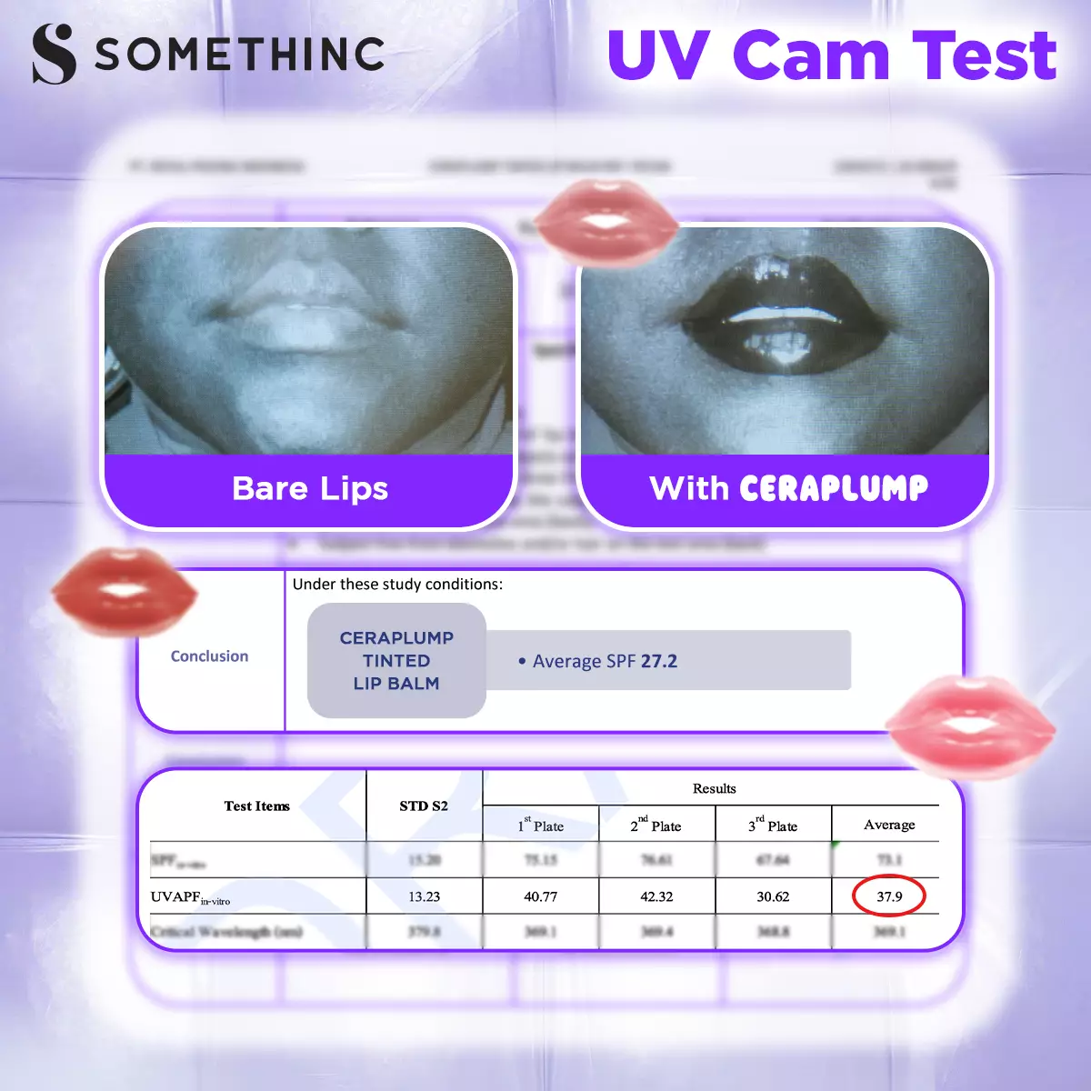 SOMETHINC Ceraplump Tinted Lip Balm SPF25 PA++++ - 10 Walnut