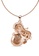 Her Jewellery gold Cupid Pendant (Rose Gold) - Made with premium grade crystals from Austria 66A7CAC52A74B8GS_4