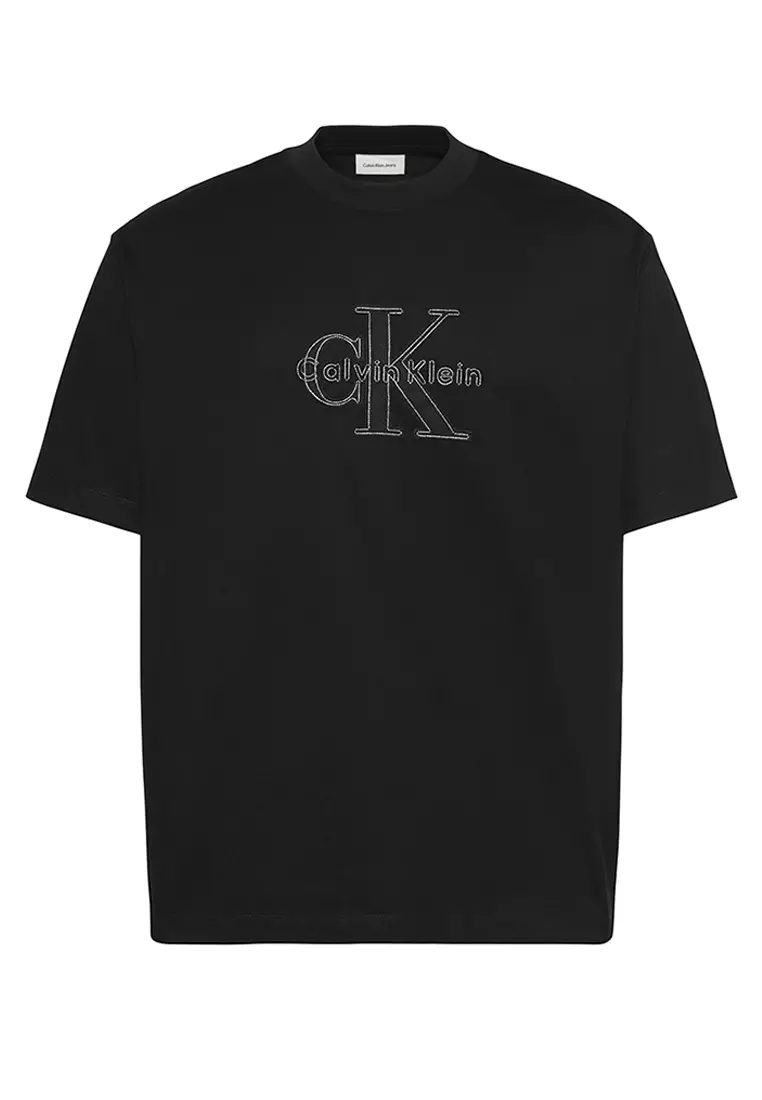 Relaxed Logo Appliqué T-Shirt - Calvin Klein Jeans