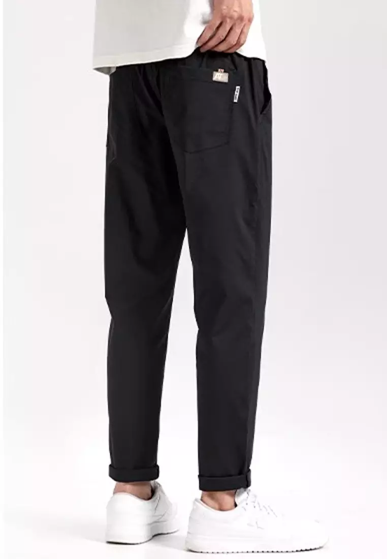 Elasticated Waist Slim Pants