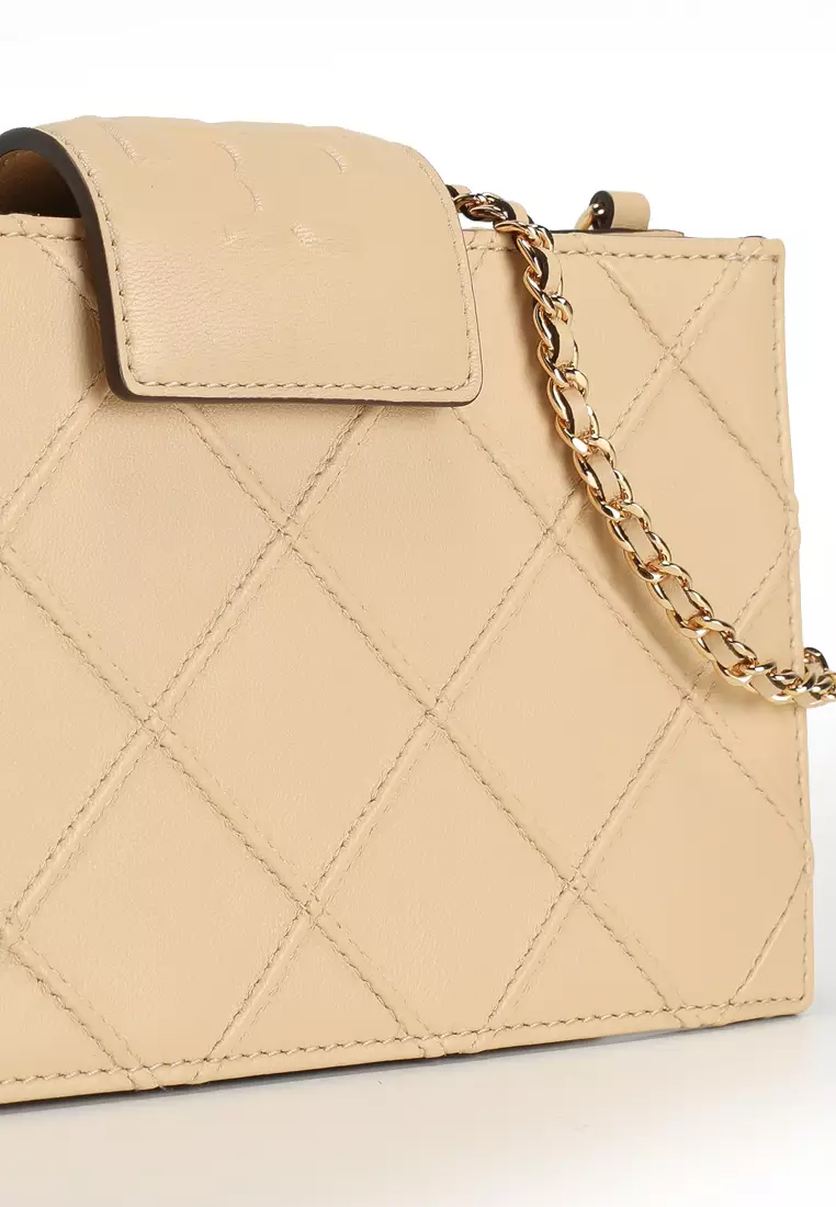 Fleming 迷你軟皮革鏈條銀包