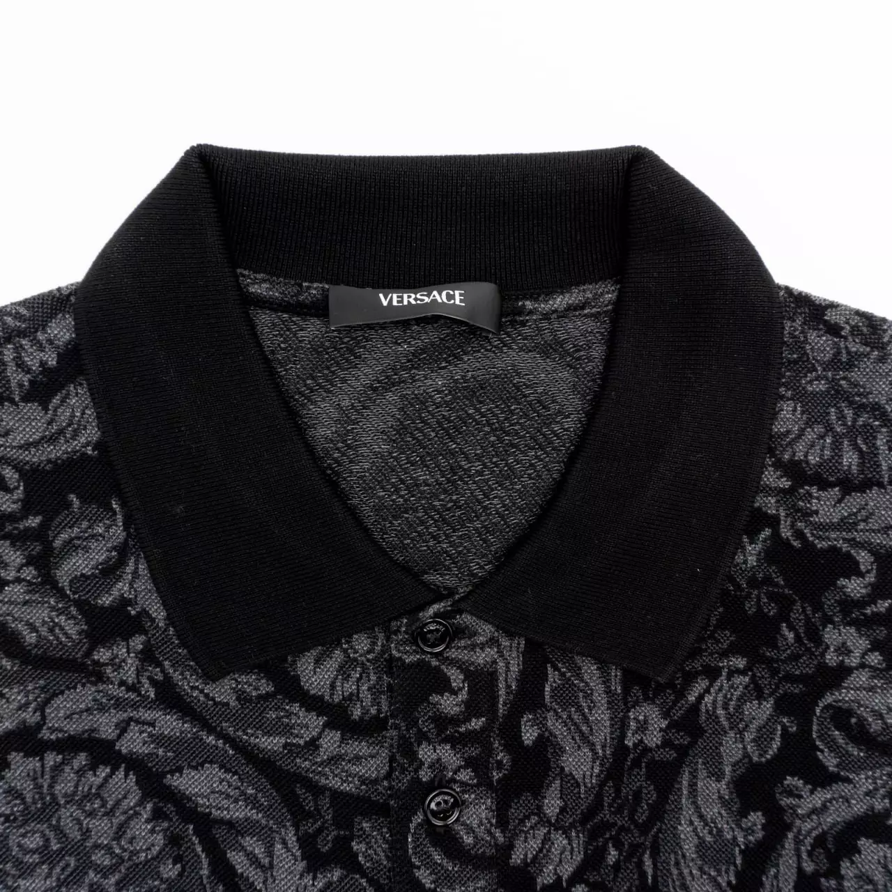 Barocco Polo Shirt Black