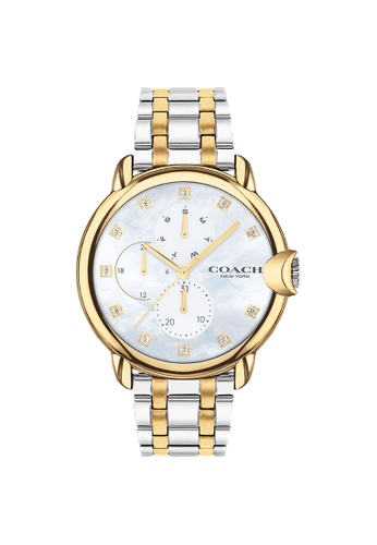 Coach Watches white Coach Arden White Mother Of Pearl Women's Watch (14503683) 843E2AC8A9DFFCGS_1