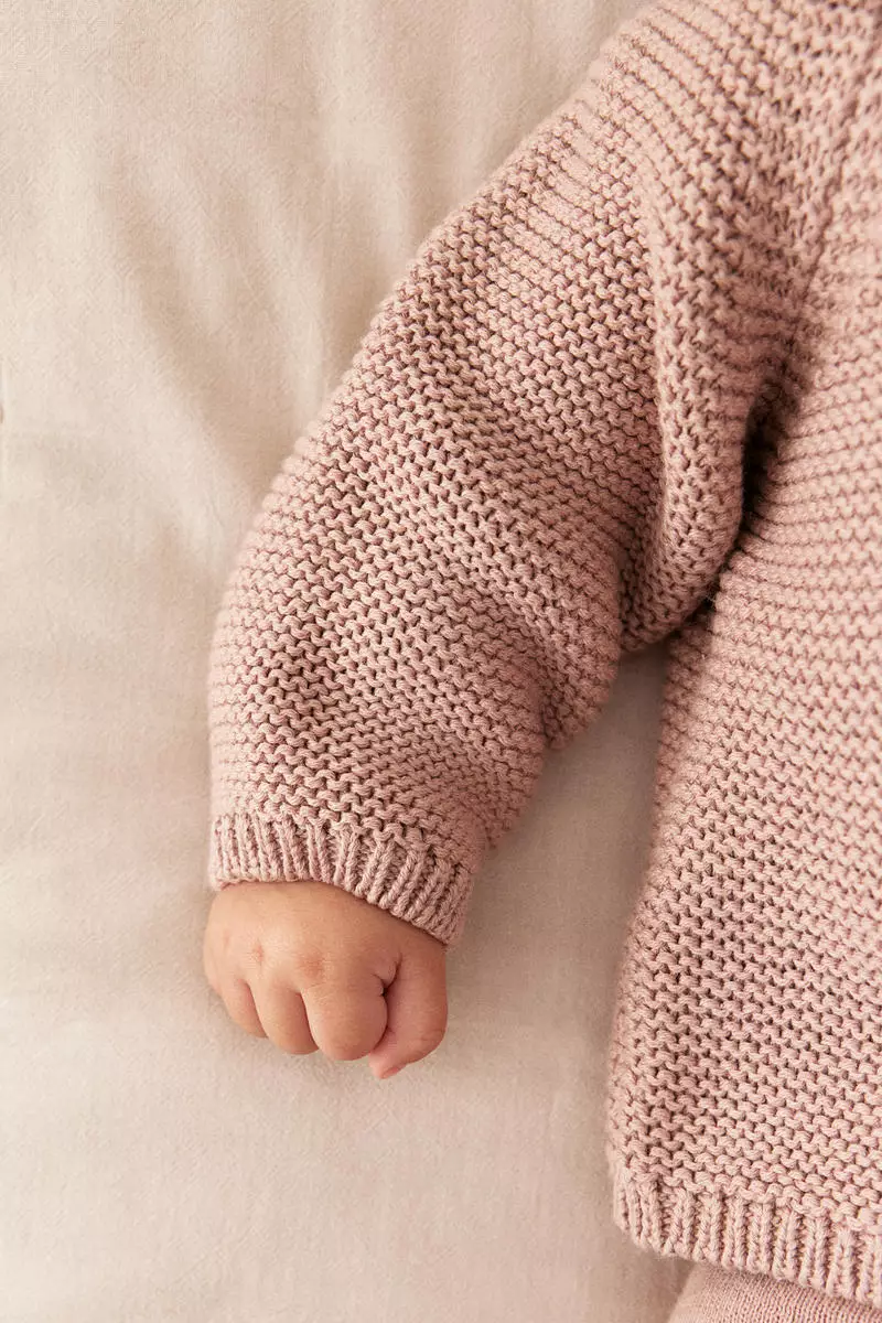 2-piece knitted cotton set