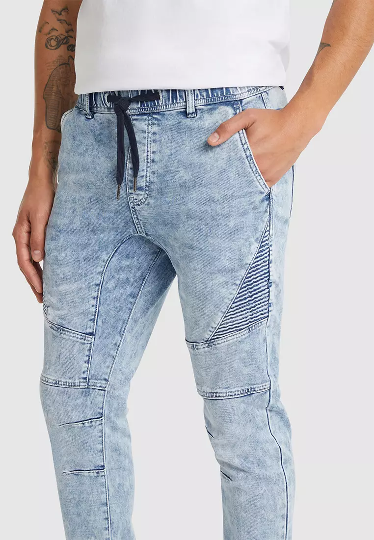 Onyx Denim Jogger