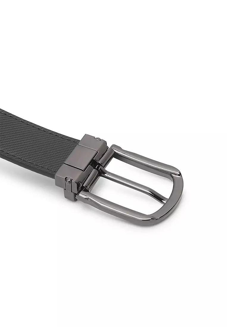 35mm Pin Buckle Belt - Black
