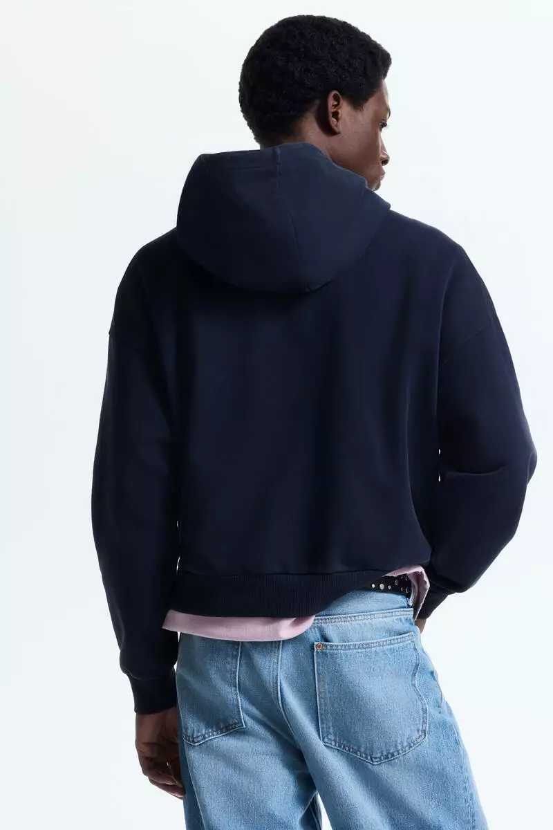 Oversized Fit Zip-through hoodie