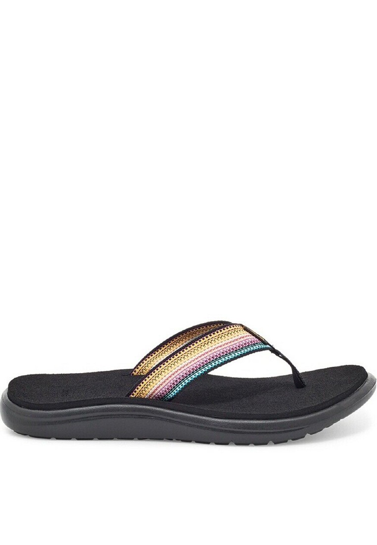 TEVA WOMEN VOYA FLIP - ANTIGUOUS BLACK MULTI