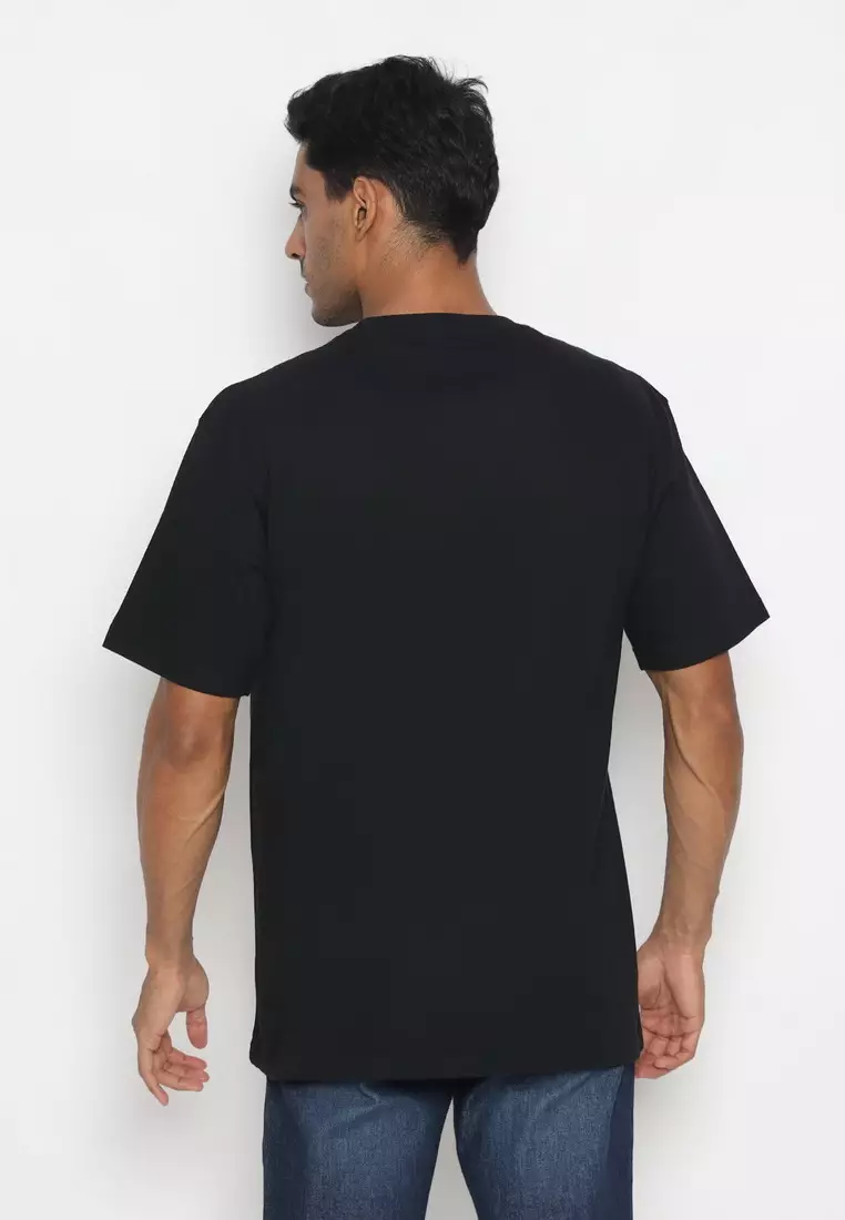 RBJ T-Shirt Cotton Sablon Bordir Pria 43033