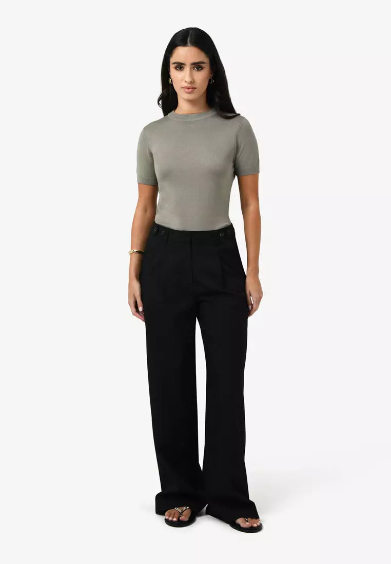 Catherine Short Sleeve Knit