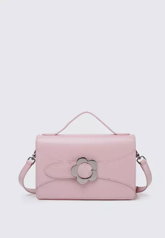 I Feel Bloom Belted Top Handle Bag