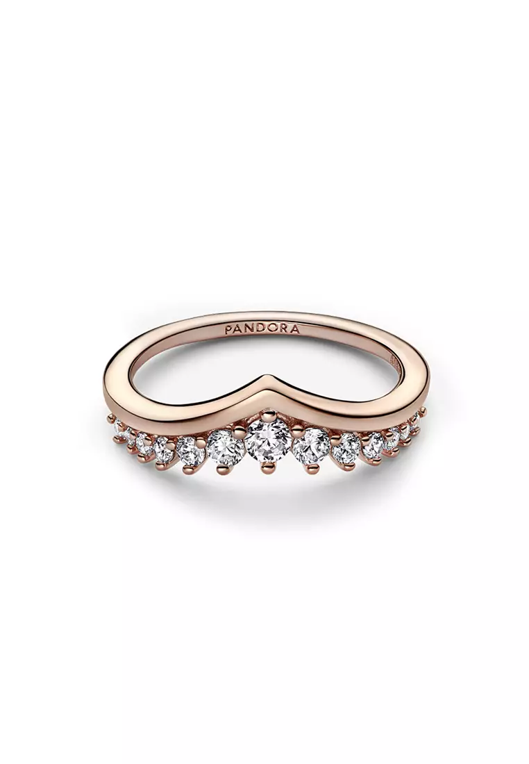 Buy PANDORA Pandora Timeless 14K Rose Gold Plated Wish Floating