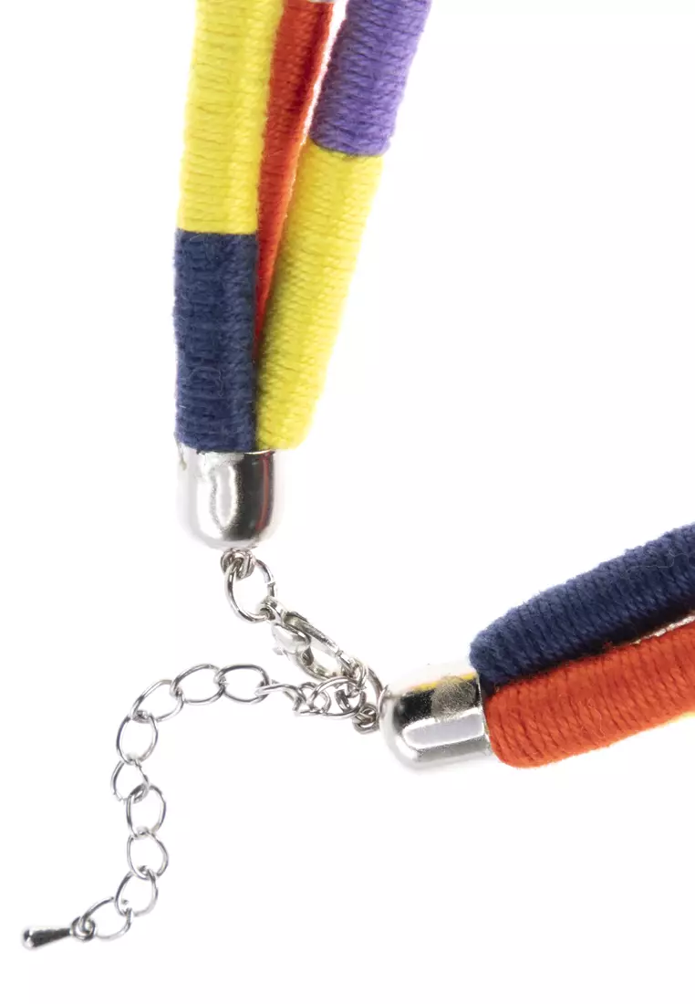 Buy IRAYAMANGYAN ART Thread Necklace Set of 3 2024 Online ZALORA