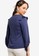 Lubna navy Bishop Sleeve Top Made From TENCEL 9B4ECAACC5D5EBGS_1
