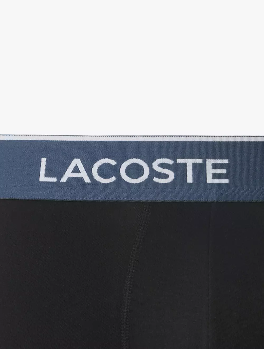 3-Pack Stretch Cotton Trunks - Black