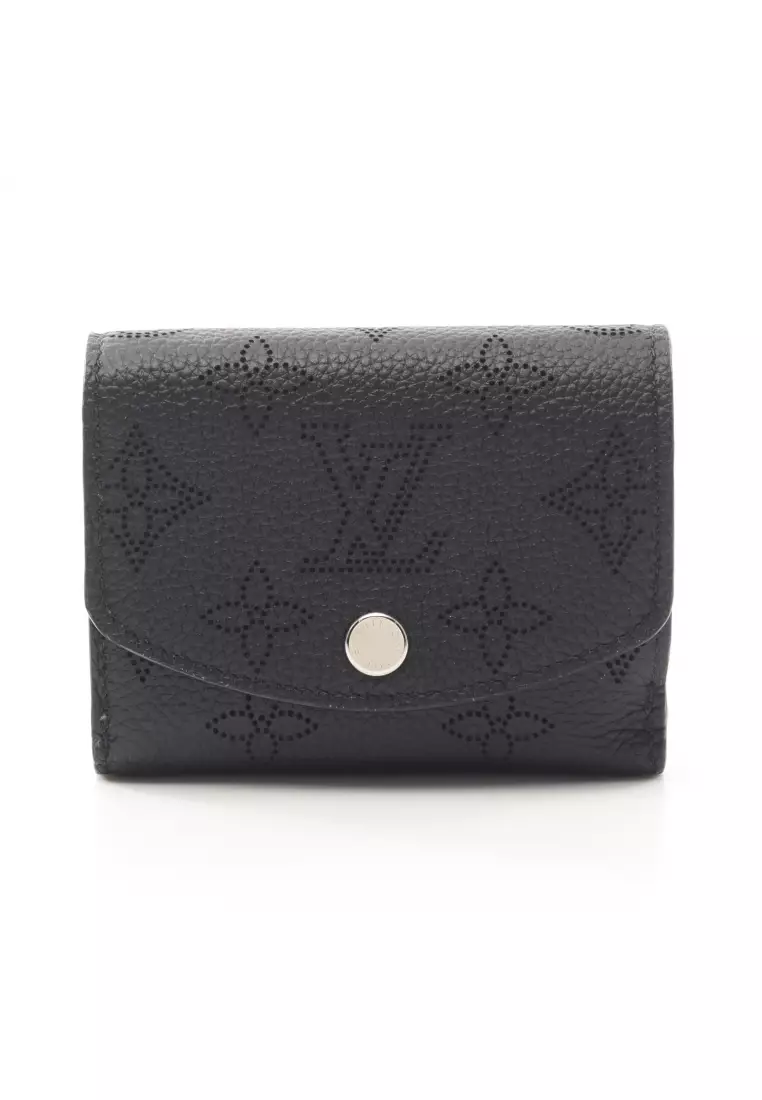 Louis Vuitton Iris Compact Wallet, Black, One Size