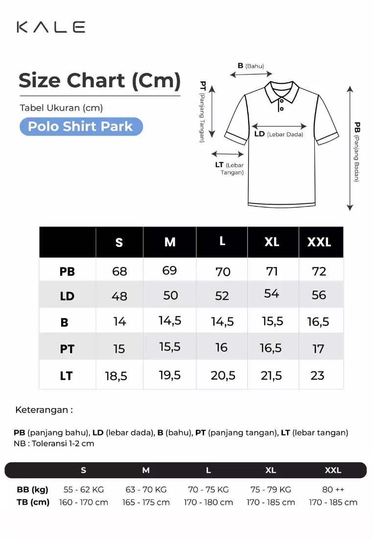 Kale Park Dark Blue 02 / Kaos Polo Pria Lengan Pendek Kerah / Polo Shirt Slim Fit