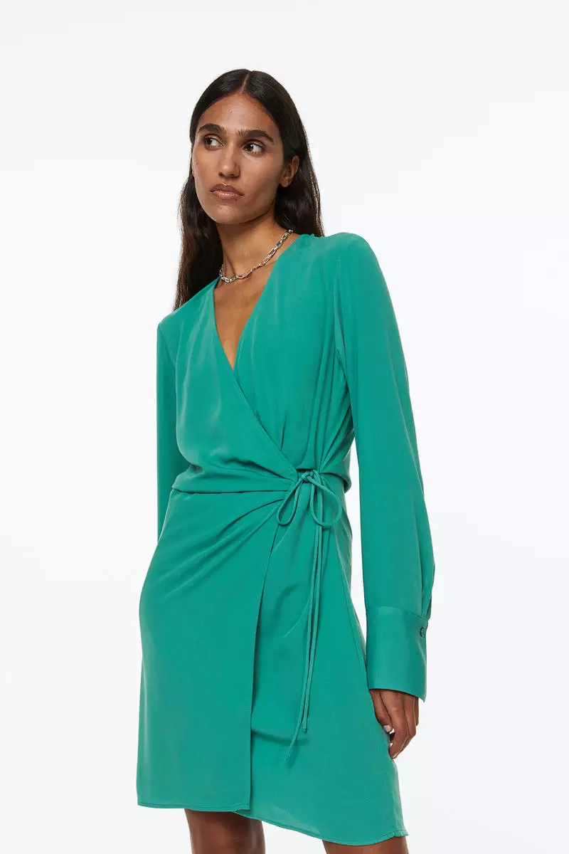 Buy H&M Wrap dress Online ZALORA Malaysia