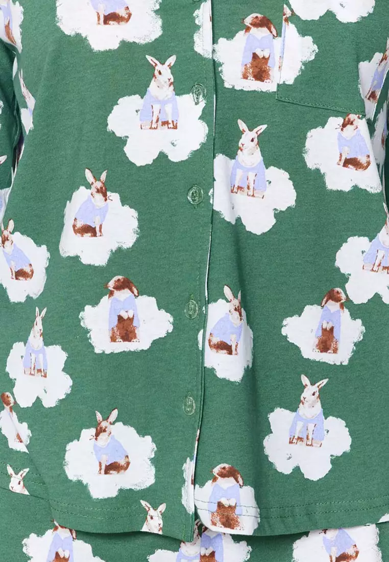 Rabbit Pajamas Set