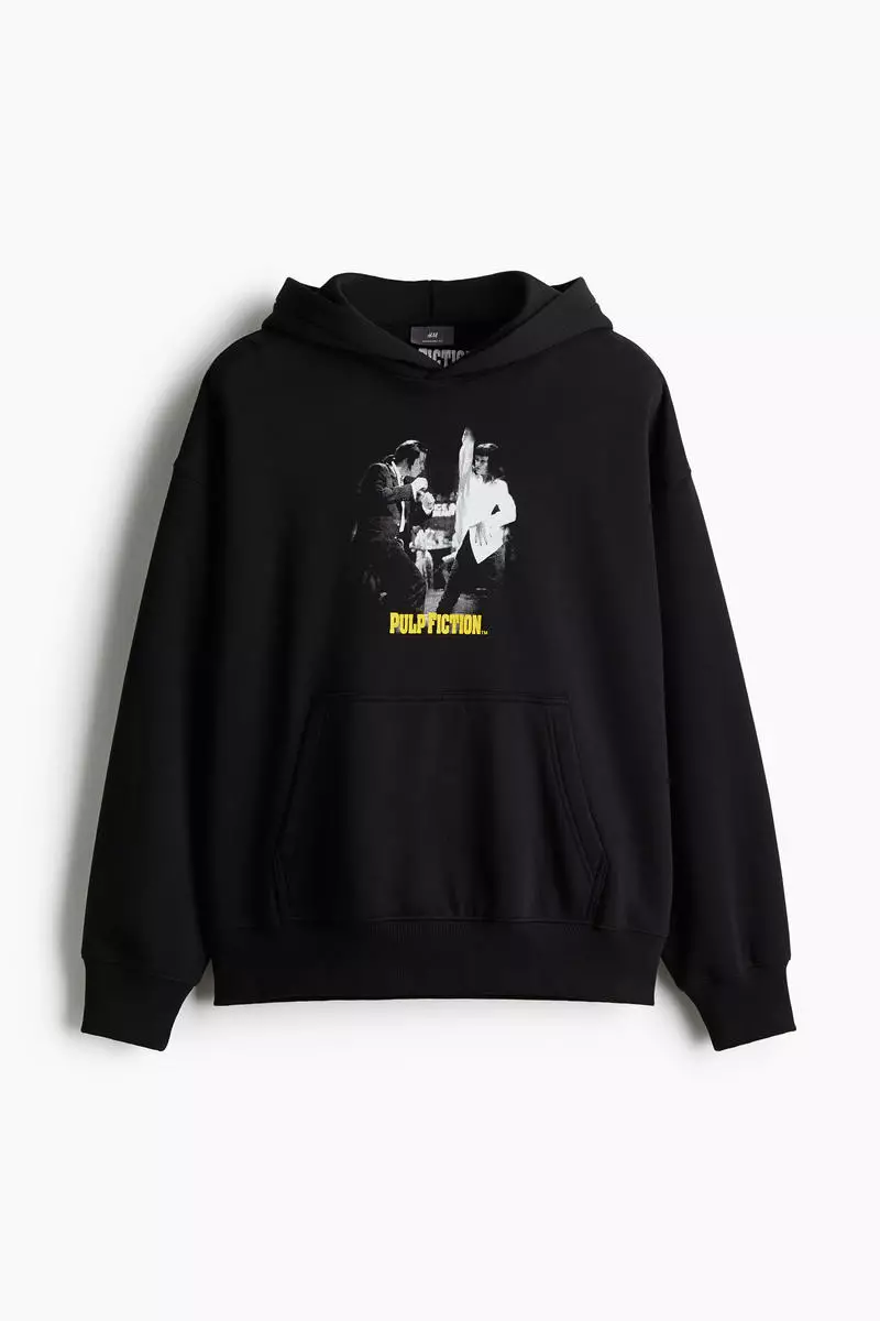 Oversized Fit Printed hoodie