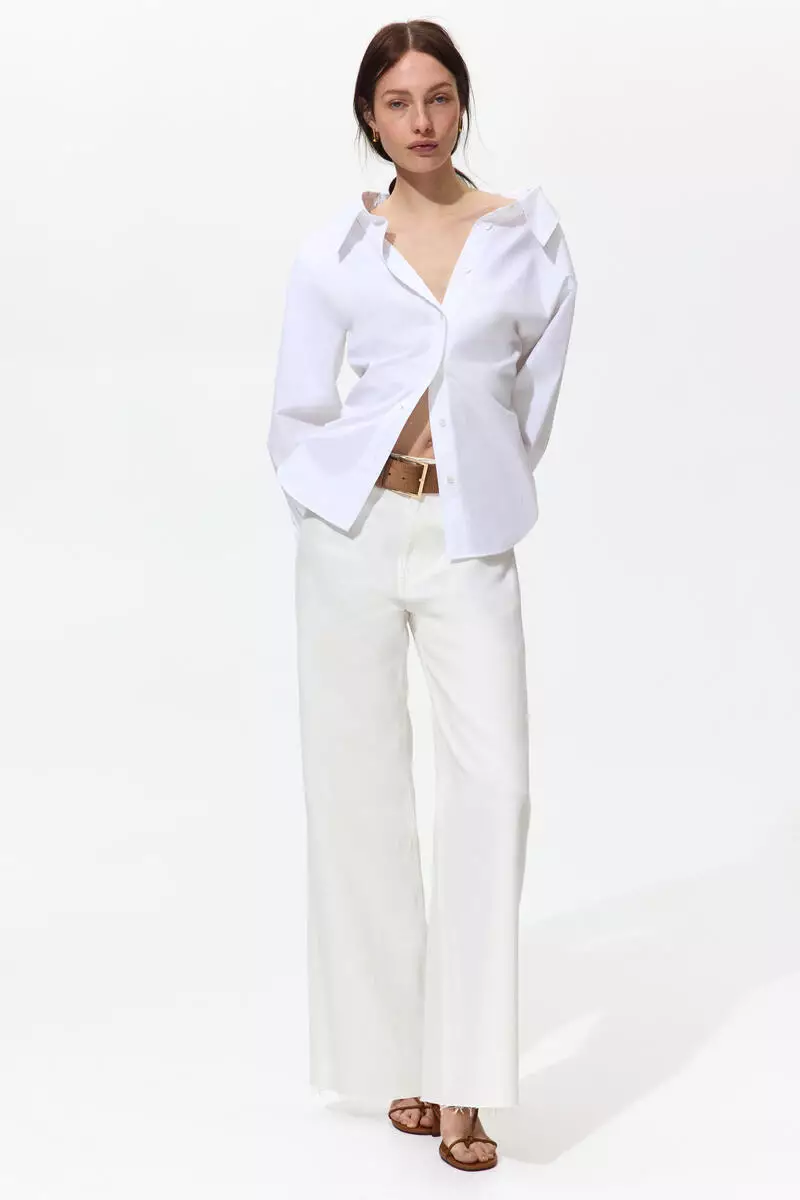 Wide High Waist Jeans