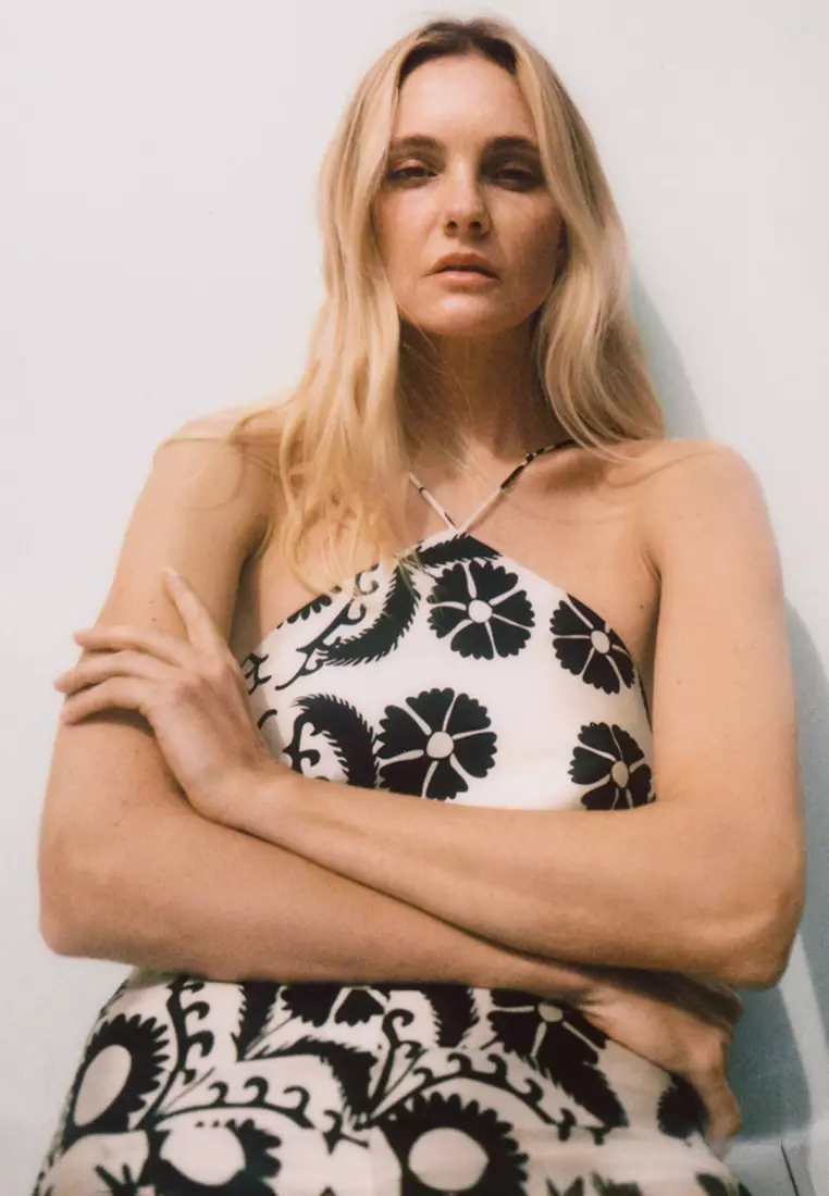 Open Back Halter Jumpsuit