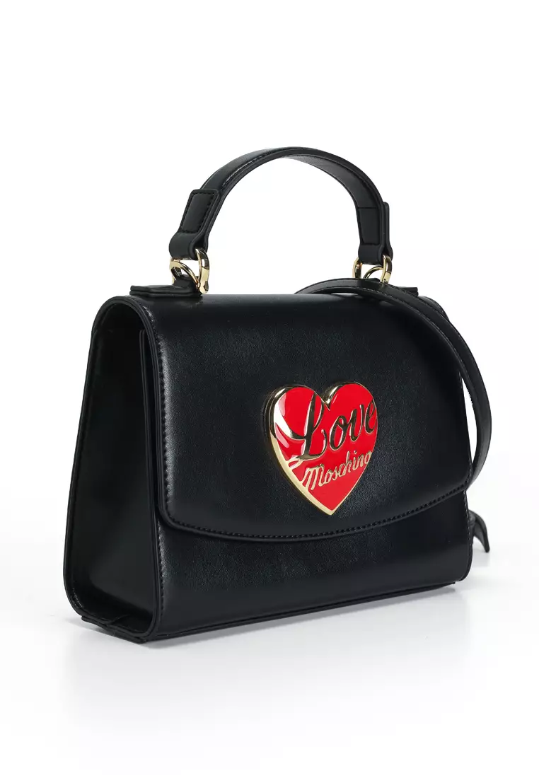 Love Heart Top-Handle Bag (nt)