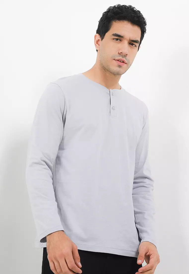 Henley shirt malaysia 2025
