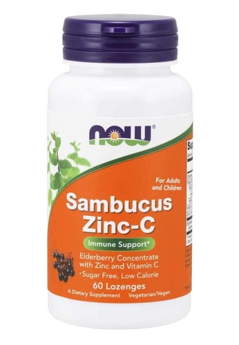 Now Foods Now Foods Sambucus Zinc-C - 60 Lozenges 4F0E4ESCA75ACBGS_1