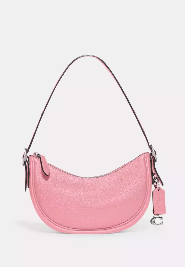 Coach Luna Shoulder Bag Flower Pink